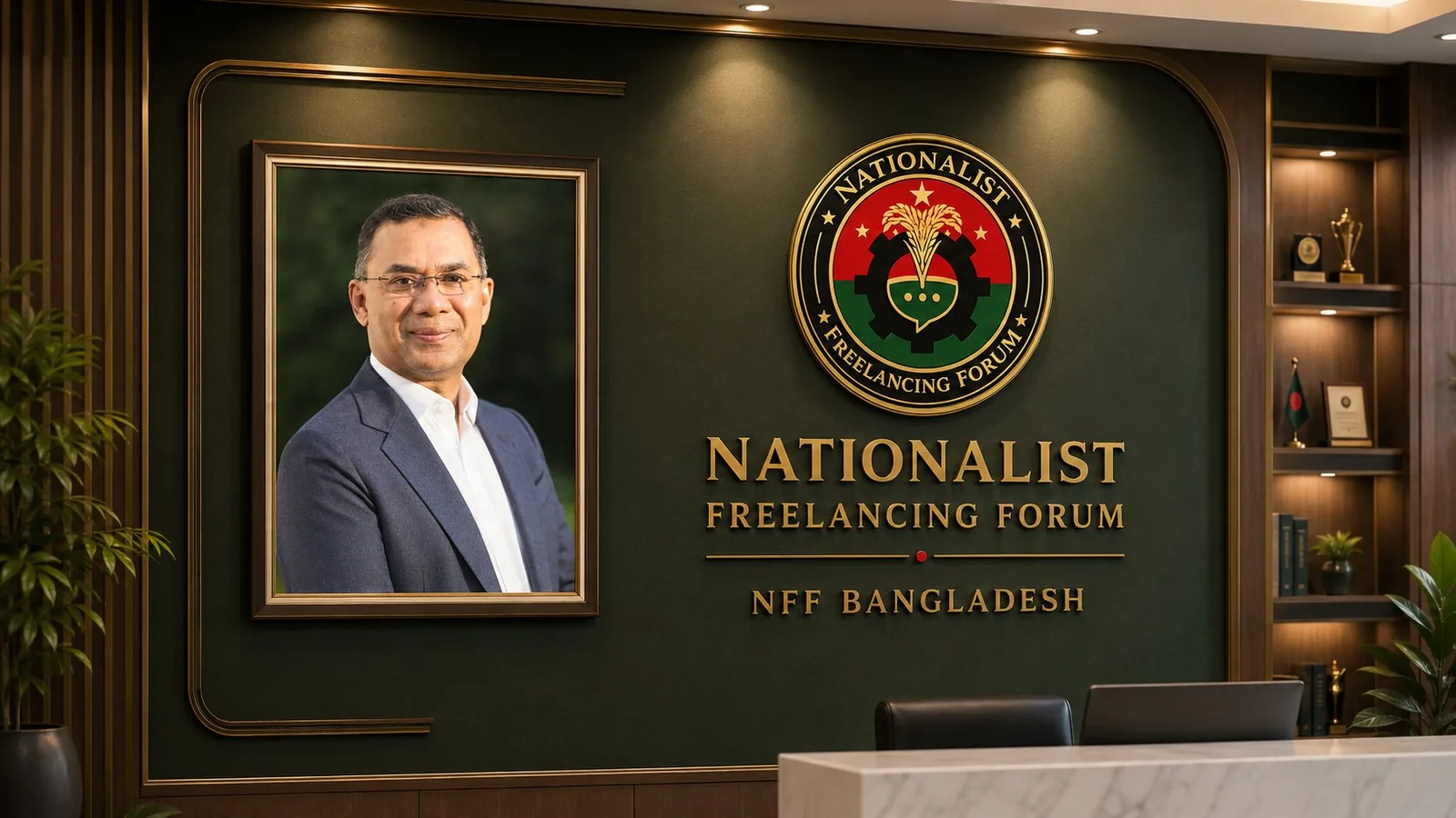 NFF office environment, Dhaka